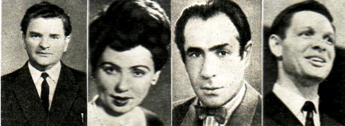 Анатолий Григорьевич Садоха (Сокол), Алла Соленкова, Акоп Узунян, Эдуард Хиль