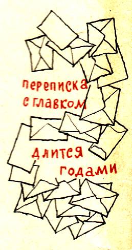 переписка с главком длится годами
