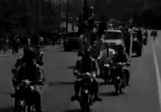 Цирковая кавалькада в Москве. Новости дня 1967 №28