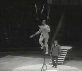 Фильм о эквилибристе Яне Польди. 1968-69 гг.