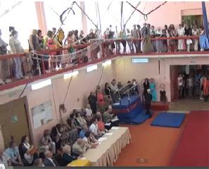Выпускной экзамен. Цирковое отделение. Квадратный манеж.6.06.213 ГУЦЭИ
