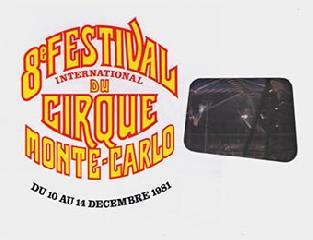 8 Цирковой фестиваль в Монте-Карло 1981 г. 1 часть. 8 Festival di Monte Carlo