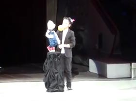 Нанс, чревовещатель, Франция/ Nans, ventriloquist, France