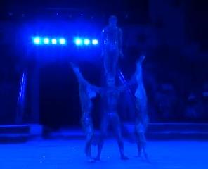 Акробатическая мужская четверка «Атлантис» , Украина/Four men acrobats