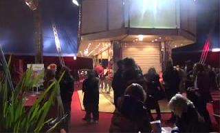 В фойе цирка. IV Festival Internacional del Circ Ciutat de Figueres 2015