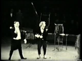 Олег Попов и Символоков. Фрагменты спектакля Лечение смехом 3 1965 год