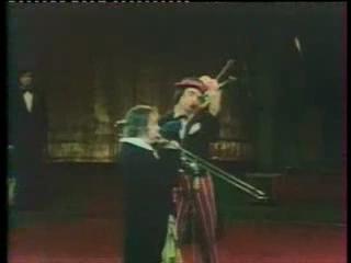 Клоуны. Щукин Серебряков 1977 год. Реприза скрипка